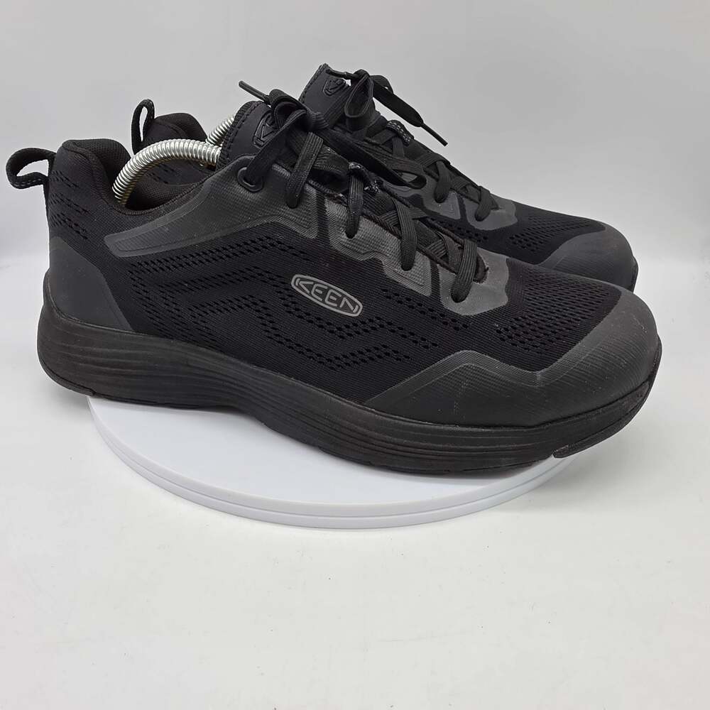 Keen Safety Toe Sparta II Work Shoe 12EE Gorpcore Normcore Workwear Black X Wide